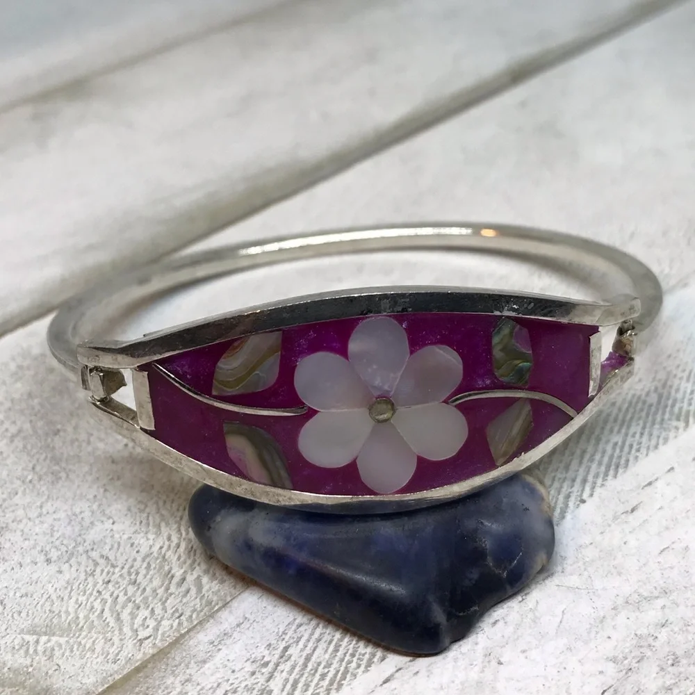 Alpaca silver Bracelet - Picture 3 of 11